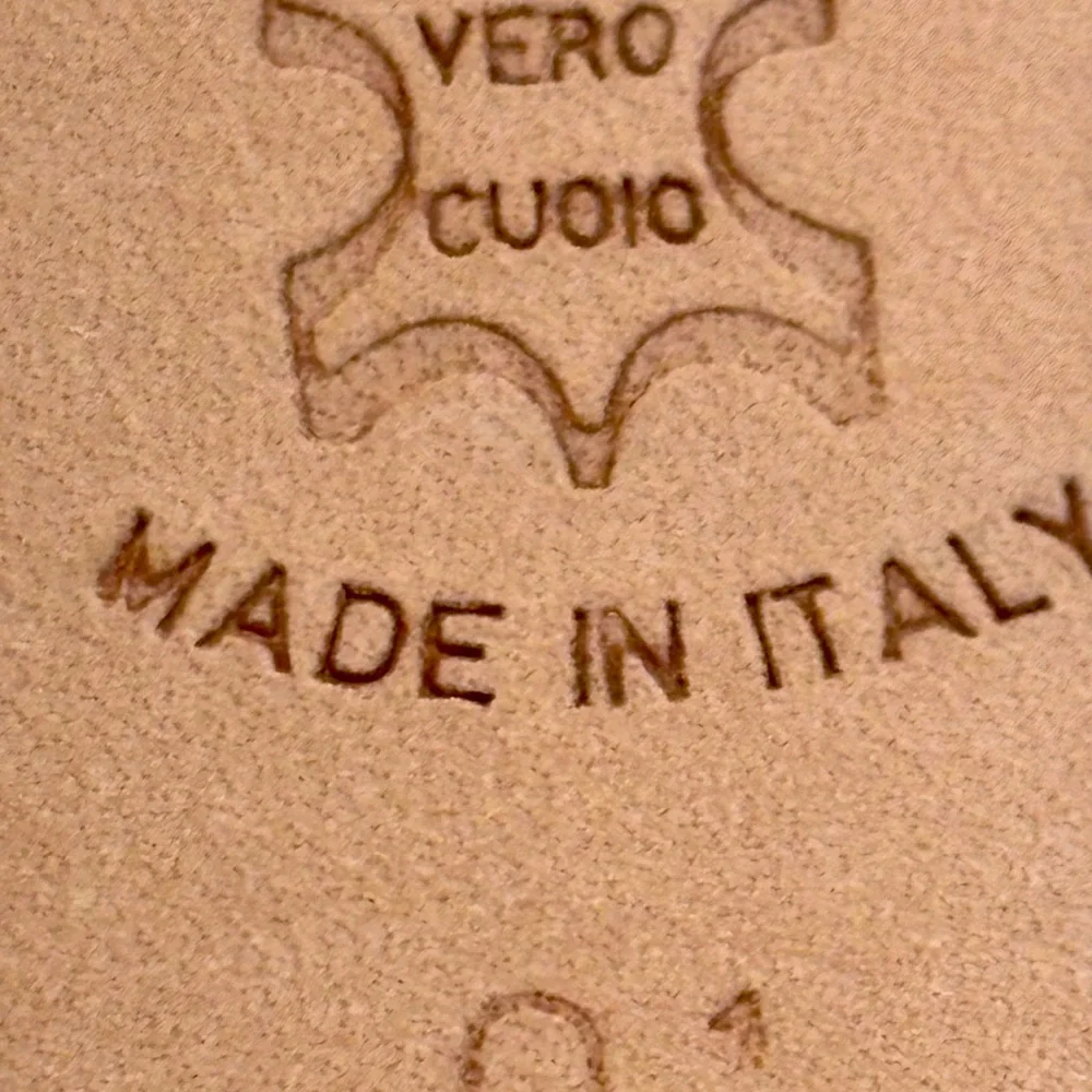 Butter Red Tweed Loafers with Gold Accent - Picture 5 of 6